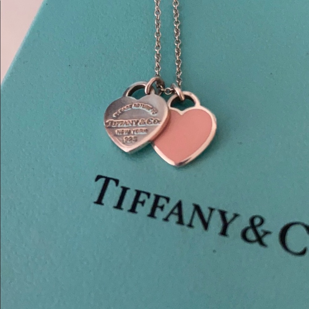 Tiffany & Co pink pendant